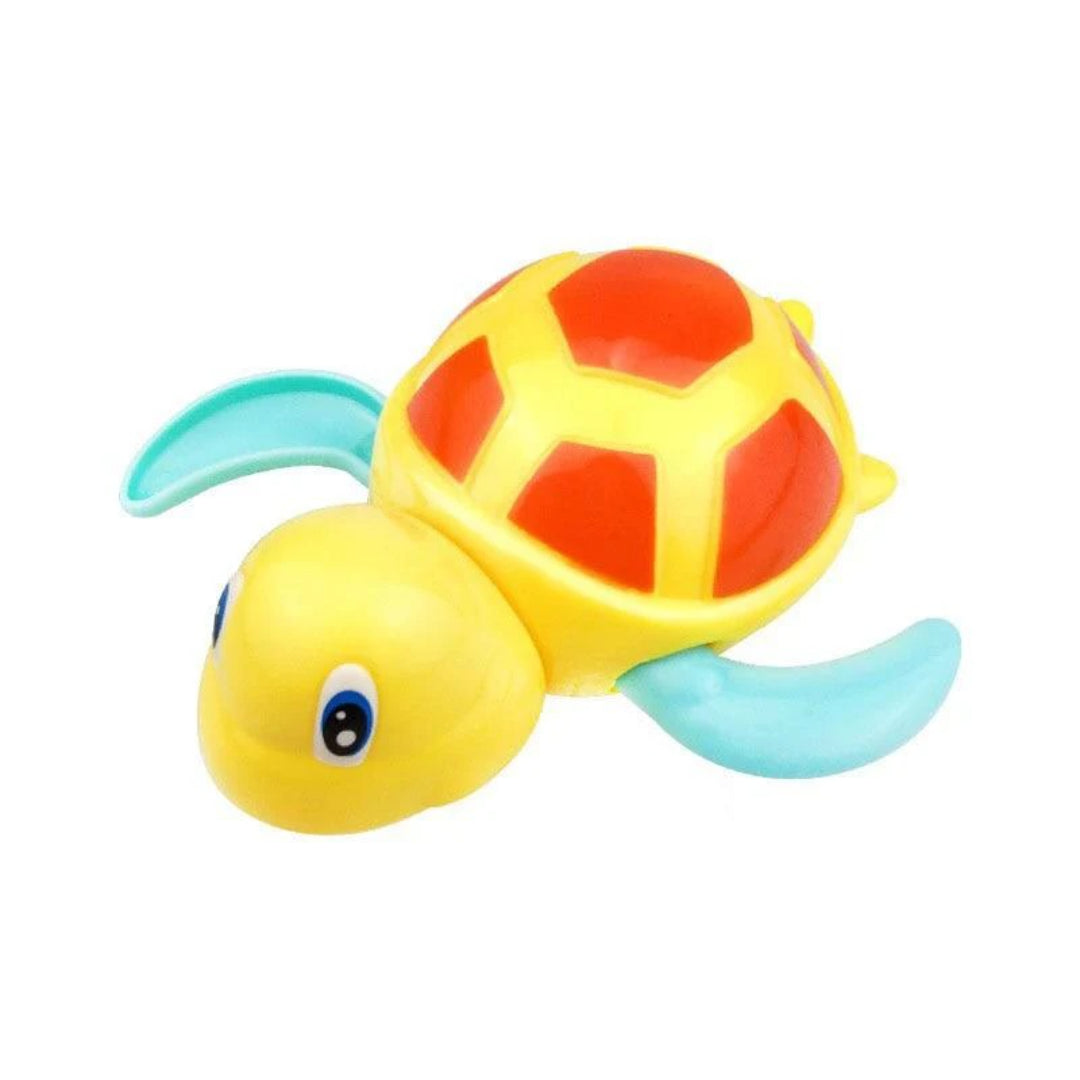 Wind-up bath turtle mechanical water toy