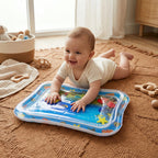 Sensory water mat for babies for tummy time