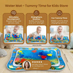 Sensory water mat for babies for tummy time