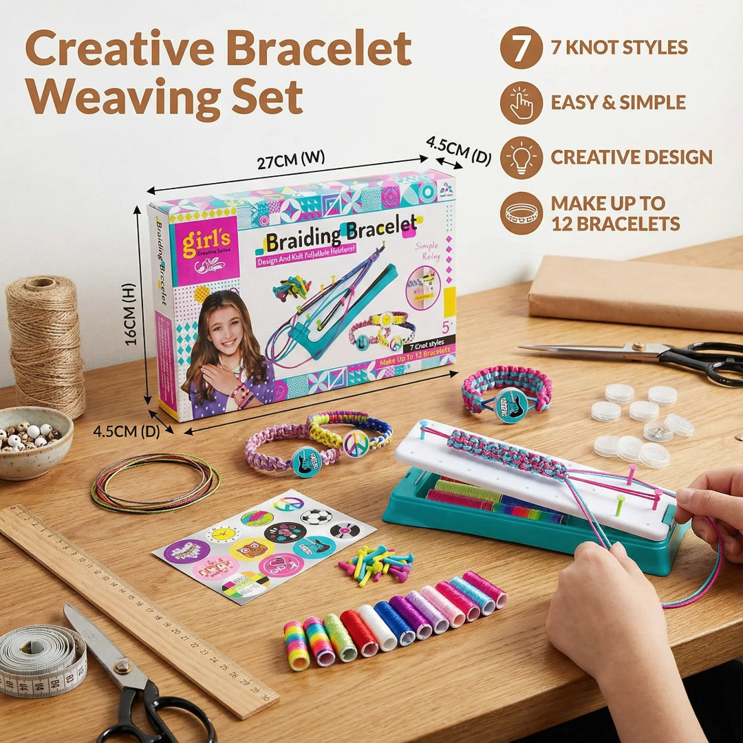 Bracelet braiding set DIY creative set