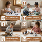 Two colors pocket puzzle for children