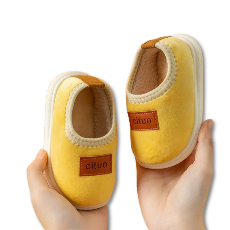 FluffFooties cozy baby slippers