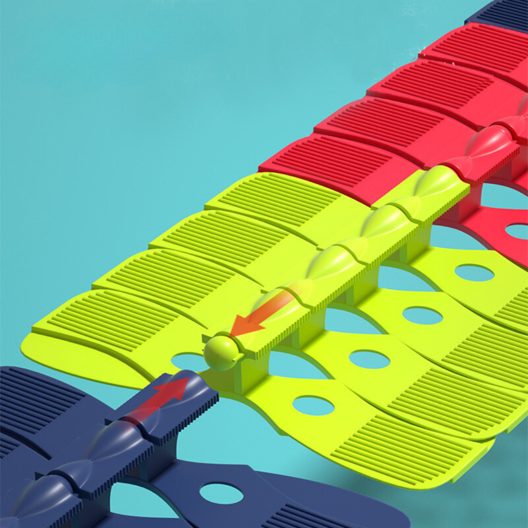 Anti-gravity racetrack for children
